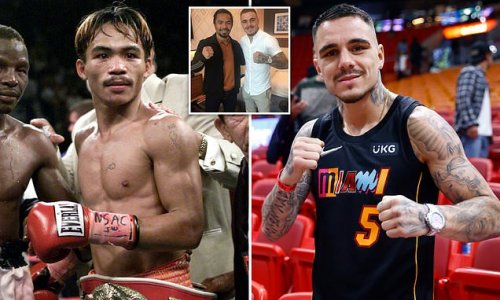 Manny Pacquiao swears George Kambosos Jr can win MORE world titles as he backs him to the hilt against Devin Haney and reveals why Aussie 'was more than a sparring partner'