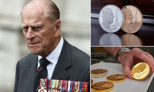 Special £5 coin to commemorate Prince Philip struck by Royal Mint