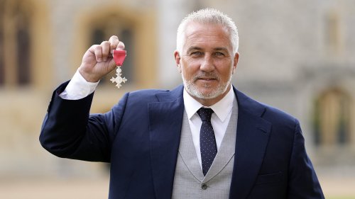 Paul Hollywood receives an MBE for services to broadcasting and baking