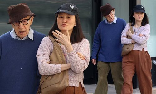 Woody Allen, 86, joins his wife Soon-Yi Previn, 51, in Paris as filming begins for Wasp 22 after the director said he had 'no intention of retiring'