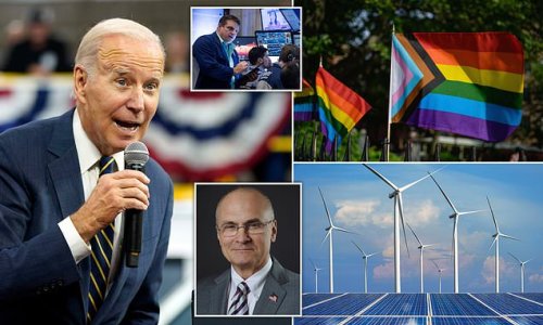Check your 401(k)'s fine print! Because now Biden wants to raid YOURS to fund net zero and 'diversity'. But why should his woke agenda put your retirement at risk, demands ANDY PUZDER