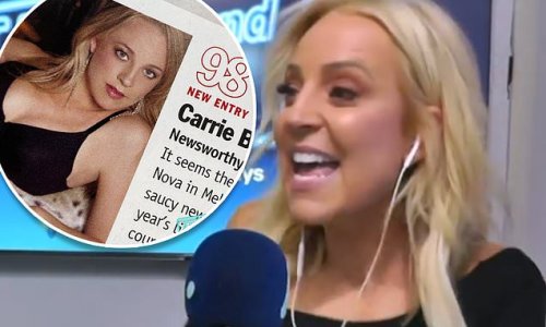 Carrie Bickmores Racy Fhm Magazine Spread From The Start Of Her Career Resurfaces As She Admits 