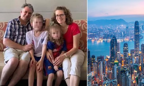 'They were so excited about coming back': Family of 'lovely' midwife who died suddenly on flight to Britain were 'so excited' about returning to UK after spending 15 years in Hong Kong and planned to renovate their house, neighbours reveal