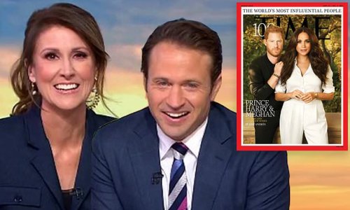 Harry and Meghan, Time 100: Sunrise host jokes about prince's hairline