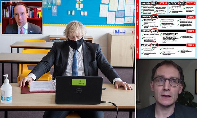 Even Prof Lockdown thinks we could go faster: Boris Johnson slaps down Neil Ferguson and Tories pushing for earlier end to restrictions - but Jacob Rees-Mogg says there IS 'flexibility' on roadmap