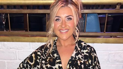 Gogglebox star Izzi Warner shows off glamorous transformation as she heads on a night out after...