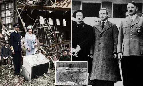 The ultimate betrayal: How abdicated Edward VIII helped the Nazis bomb Buckingham Palace at the height of the Blitz by passing 'inside information' to the Germans, royal archives reveal