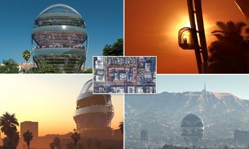$500M building 'The Star' shaped like a sunset to go up in Hollywood
