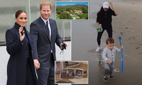Prince Harry and Meghan Markle leave Archie and Lilibet back in LA