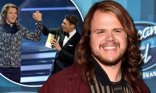 American Idol Season 13 winner Caleb Johnson was 'really bummed' he won because the song As Long As You Love Me is 'a cheesy piece of crap'