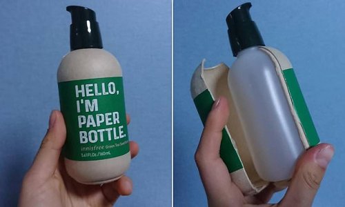 Shoppers discover Innisfree bottle labeled as 'paper' is PLASTIC