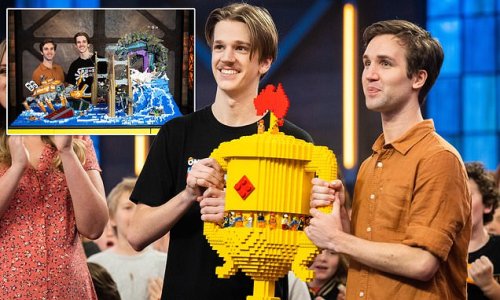 Newcastle brothers Henry and Joss WIN Lego Masters after building astonishing science fiction scene