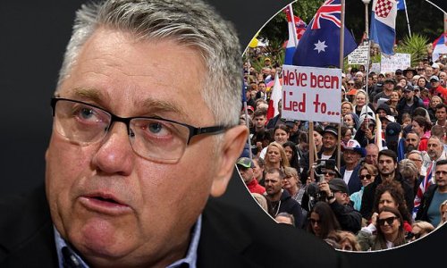 2GB host Ray Hadley destroys 'cowardly' anti-vax listener live on air - and reveals why Covid deniers will NEVER be allowed on his radio show
