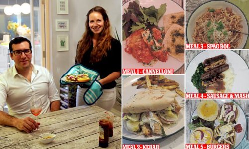 Woman tricks her husband into eating meat-free meals for a week