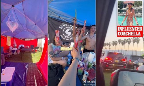 Woman lifts lid on what it's like to attend Coachella as a 'mere mortal': Sweaty tents, crazy-long lines and watching celebs and influencers get the VIP treatment. Still want to go?