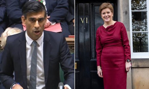 Rishi Sunak fronts up to Nicola Sturgeon's independencen Ireland