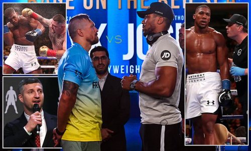 Anthony Joshua is 'walking into a sea of sharks' against Oleksandr Usyk without his 'Mr Miyagi trainer Rob McCracken, insists Carl Froch... who says Andy Ruiz defeat robbed the heavyweight of his belief and thinks he should RETIRE if he loses again