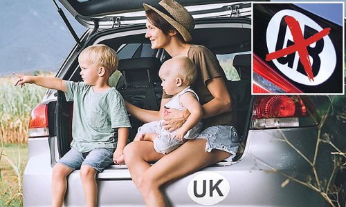 GB sticker no longer valid in Europe as part of rule change from TODAY