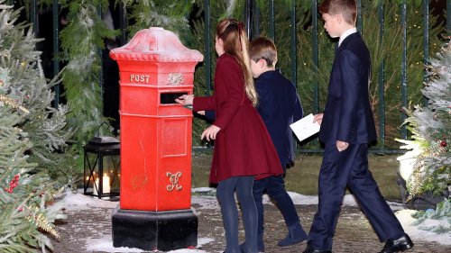 Some VERY special Christmas messages! Wales children post letters to kids' charities - but is Kate's...