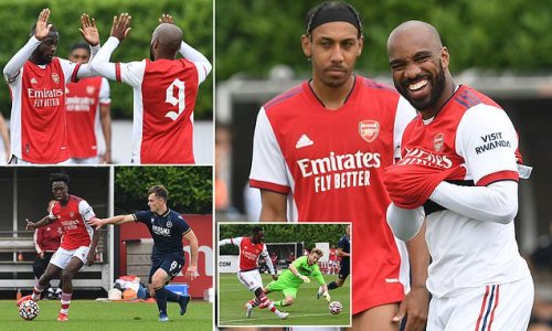 Arsenal 4-1 Millwall: Lacazette, Pepe,Balogun and Chambers on target