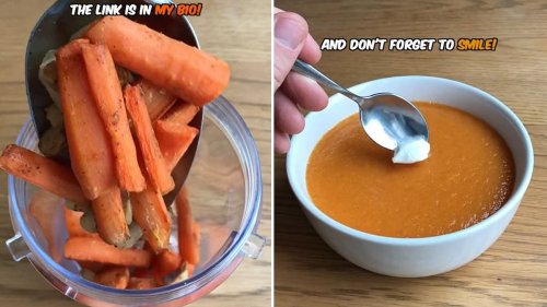 This is the easiest (and cheapest) soup you'll ever make - and you can prepare it in a blender or Nutribullet