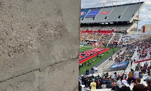 Is This The WORST Seat In A Stadium In The USA Arizona Stadium Features A Spot That blocks 90 