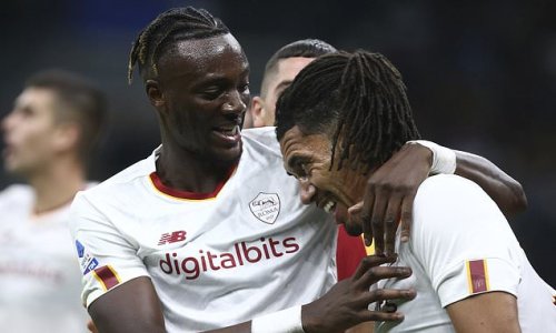 ALVISE CAGNAZZO: Chris Smalling and Tammy Abraham find their Roma careers on divergent paths... the defender is one of Jose Mourinho's trusted lieutenants while the forward - so dearly loved in the city - has been a victim of Paulo Dybala's arrival