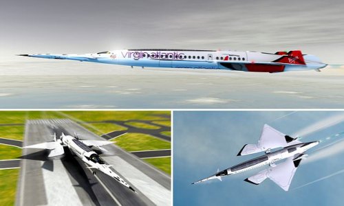 Nuclear-powered plane would fly at over THREE times the speed of sound, designer claims