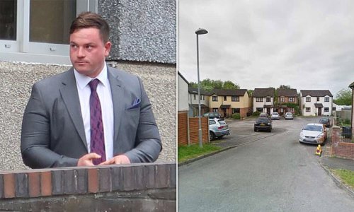Man had sex with his wife on bollard in protest after it had been erected by neighbour to stop him parking his campervan in her space