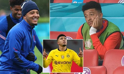 Why is Jadon Sancho stuck on the sidelines for England ...