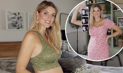 Ashley James is PREGNANT! Made In Chelsea star reveals she's expecting her second child with boyfriend Tommy Andrews as she unveils her baby bump in sweet video