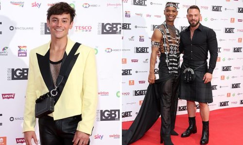 EXCLUSIVE: Olympic diver Tom Daley and Strictly Come Dancing's first all-male couple John Whaite and Johannes Radebe named among the winners at 2022 British LGBT Awards