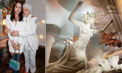 EDEN CONFIDENTIAL: Damien Hirst immortalises his lover Sophie Cannell - as Medusa!