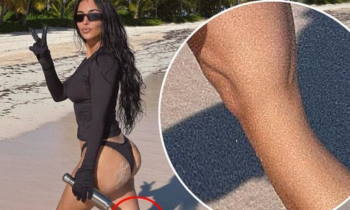 Kim Kardashian deletes Instagram snap after Photoshop accusations