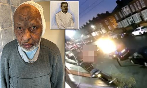 EXCLUSIVE: Family of 82-year-old man who was set alight while walking home from mosque speak of 'relief' after alleged attacker is charged with attempted murder