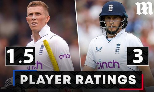 PLAYER RATINGS: Zak Crawley crumbles AGAIN and Joe Root suffers a rare double failure with the bat as England fall to a dreadful defeat against South Africa