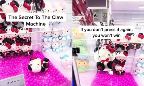 Man discovers hack to win claw machines EVERY time at the arcade: 'This is the secret they don't tell you'