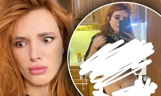 636px x 382px - Bella Thorne remembers when she accidentally sent her mom a nude photo...  as she celebrates new song SFB earning 1million YouTube views | Flipboard