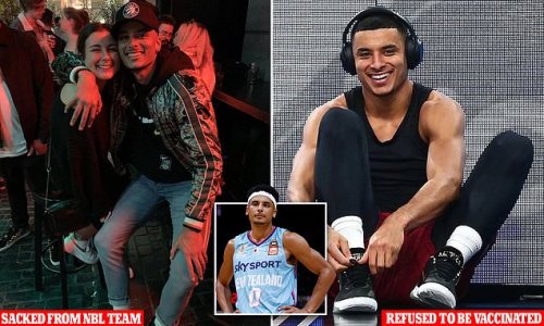 Kiwi basketball star is axed by his NBL team for refusing jab
