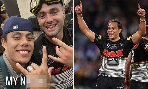 Panthers NRL star could be 'investigated' after posting racial slur on his Instagram minutes after grand final win