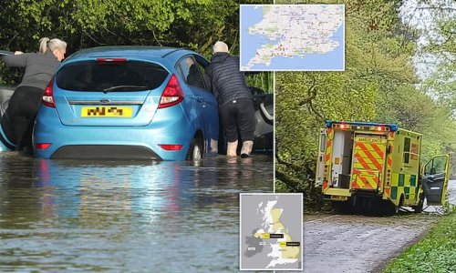 Storms To Strike Britain Today: Thunder, Heavy Rain And HAIL Will ...