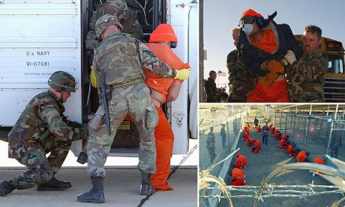 Revealed Secret Photos Of First Guantanamo Bay Detainees Arriving In