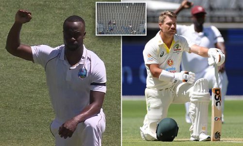 Controversial Moment Australian Test Team Takes A Knee At Series Opener 