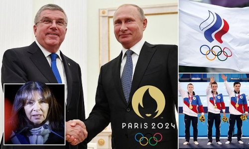 Paris Mayor wants Russia BANNED from the 2024 Olympics if the country continues the war in Ukraine... as she u-turns on previous comments by claiming athletes competing under a neutral banner would be 'totally indecent'