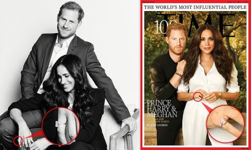 Riddle of Meghan's pinky ring made with 'gifted Middle East diamonds'