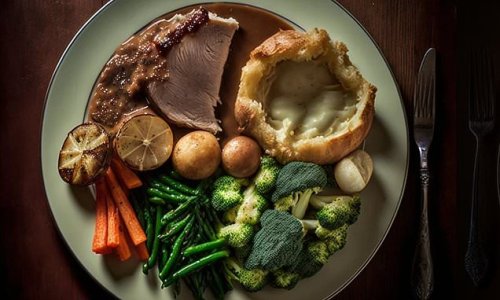 There's something very wrong with this roast dinner… can YOU work out what it is?