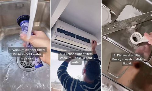 Mum-of-two reveals exactly how to clean every filter in your home