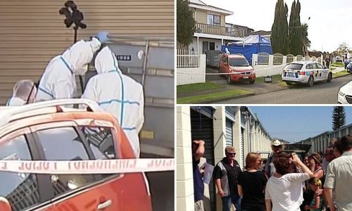Serial killer fears as young family make a skin-crawling discovery after unwittingly buying a suitcase full of human remains inside an abandoned storage unit