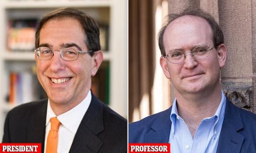 Princeton president demands tenured professor is FIRED for railing against woke students after reviving sexual misconduct charges against him that were previously settled