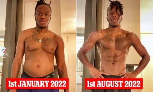 KSI undergoes insane body transformation as YouTuber challenges Jake Paul to fight at WEMBLEY STADIUM next year - Problem Child accepts, but on one condition